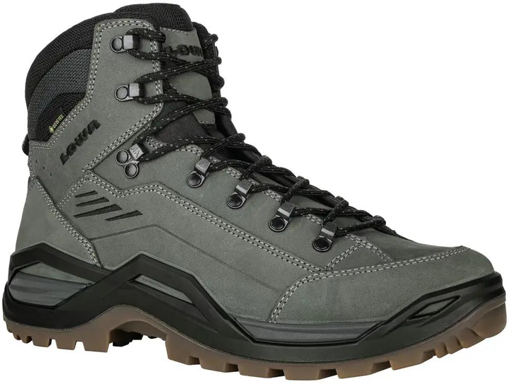 Ботинки с Gore-Tex Lowa Renegade Evo GTX MID 44 Dark grey-black - изображение 2