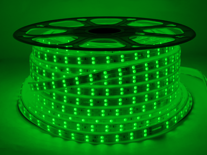 Светодиодная лента 1 м AVT SMD5050 96 LED 16.8x6.3 мм 220В 8Вт IP65 RGB - изображение 4