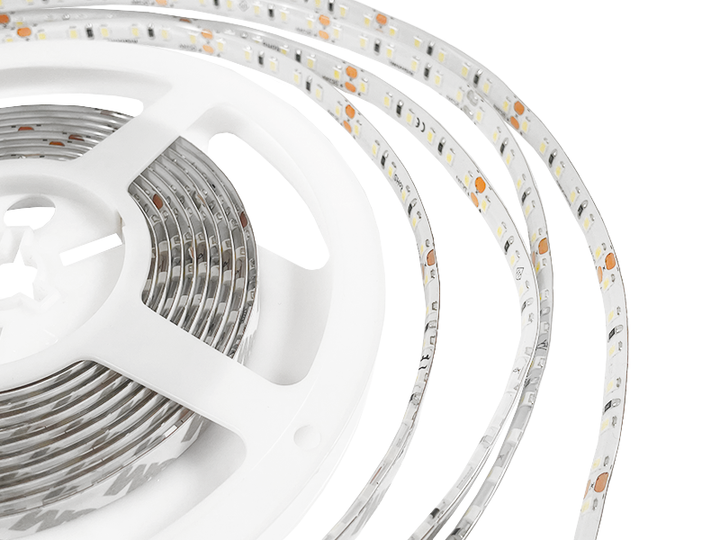 Світлодіодна стрічка 1 м RISHANG SMD2835 120 LED 24В 9.6Вт IP65 нейтральний білий (RV68COTC) - зображення 3