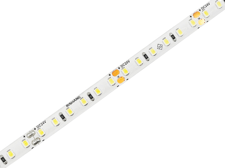 Світлодіодна стрічка 1 м RISHANG SMD2835 120 LED 24В 9.6Вт IP65 нейтральний білий (RV68COTC) - зображення 4
