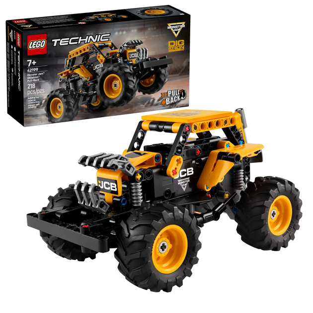 Конструктор LEGO Technic Monster Jam DIGatron 218 елементів (42199) - зображення 2