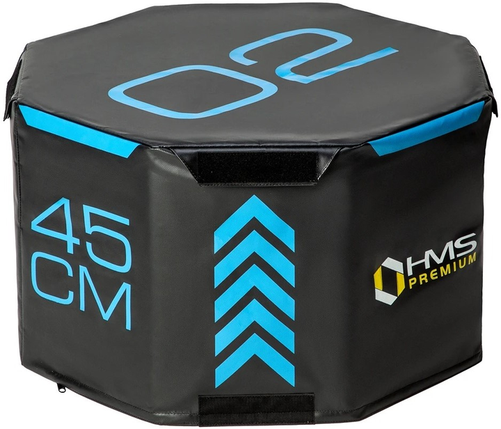 Набір пліометричних боксів HMS Premium PYOBS01 3 шт. (5907695592207)   - зображення 4
