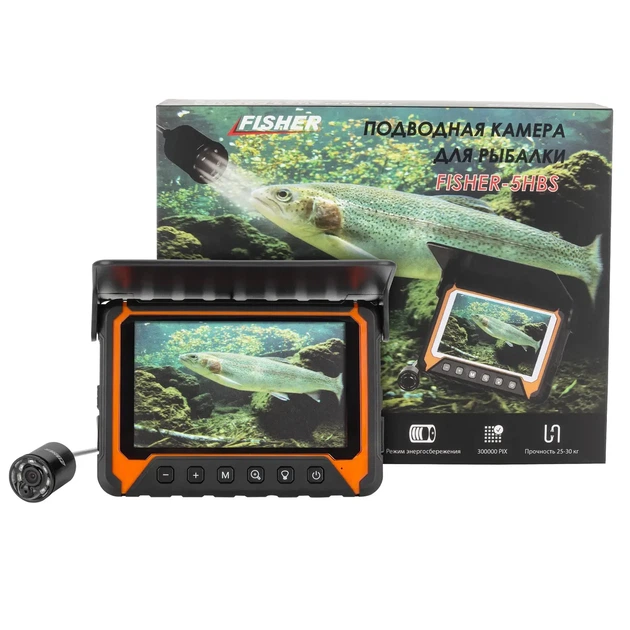 Камера для подводной рыбалки Fisher 5HBSAC с четким изображением и прочной конструкцией - изображение 4