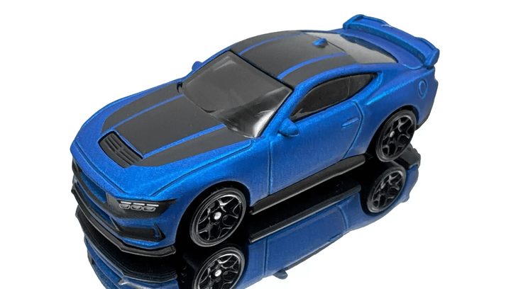 Машинка Базова Hot Wheels Ford Mustang Dark Horse Then and Now 1