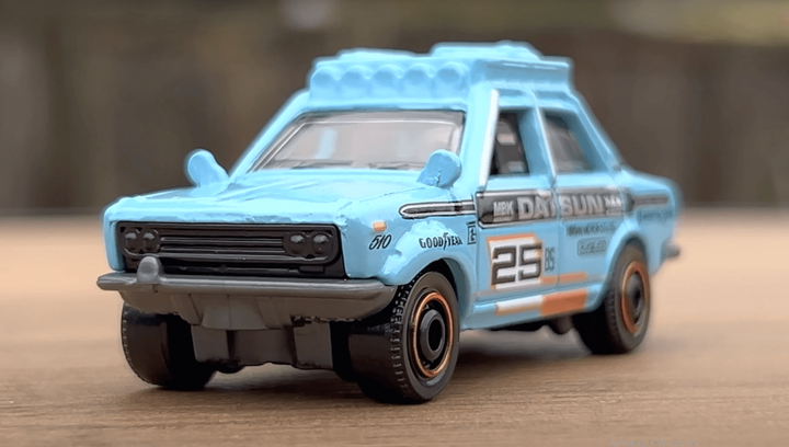 Машинка Велике Місто Matchbox '70 Datsun 510 Adventure 1:64 JBT02 Blue - зображення 3