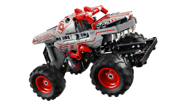 Zestaw klocków LEGO Technic Monster Jam ThunderROARus z napędem typu pull-back 232 elementy (42200) - obraz 4