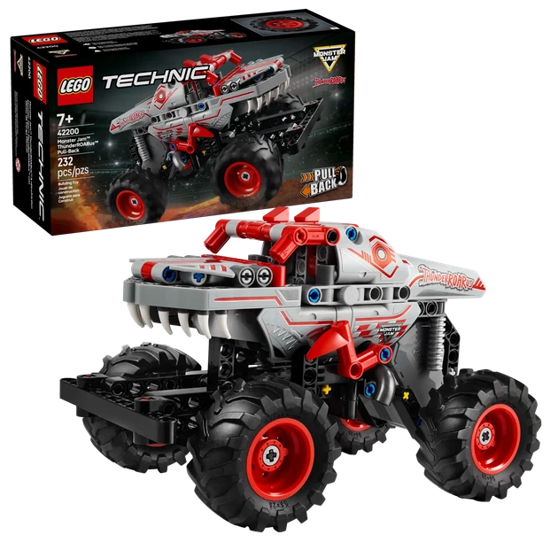 Конструктор LEGO Technic Monster Jam ThunderROARus с инерционным двигателем 232 элемента (42200) - изображение 3