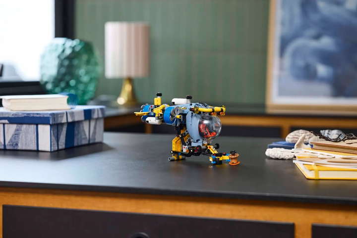 Zestaw klocków LEGO Technic Badawcza łódź podwodna 413 elementów (42201) - obraz 14