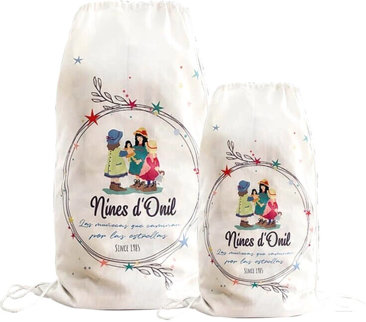 Lalka Nines mala Doudou z brązowymi włosami o wysokości 40 cm (8435054339523) - obraz 3