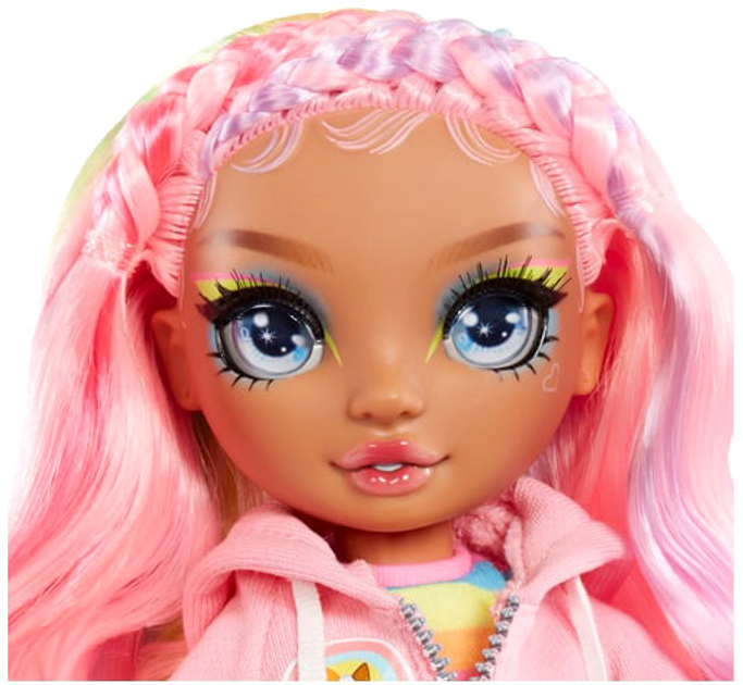 Лялька MGA Rainbow High Sparkle & Shine Fashion Rosetta з аксесуарами Pink (035051427780) - зображення 3