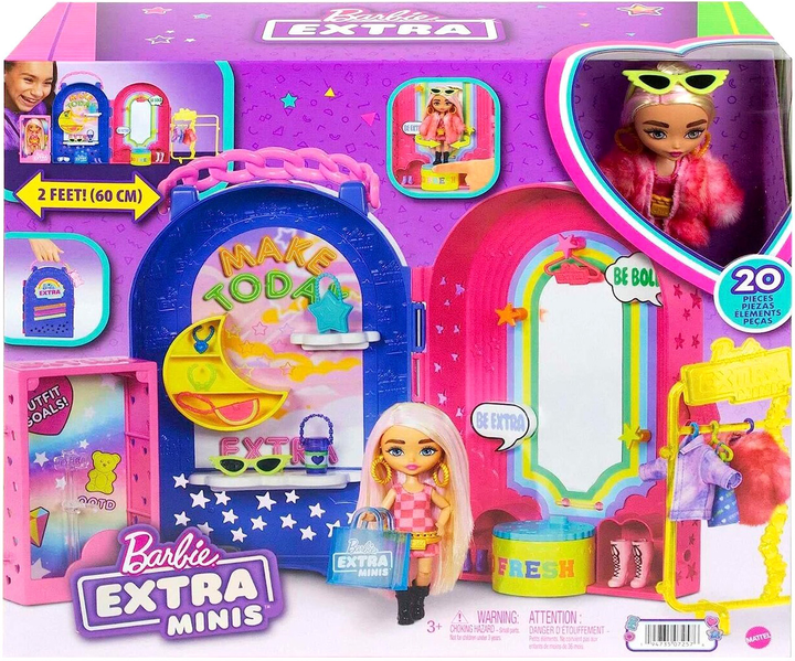 Lalka Mattel Barbie Extra mini boutique (194735072576) - obraz 2