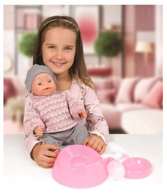 Lalka interaktywna Bobas Artyk Natalia Bobas siusiający o wysokości 43 cm (5901811170645) - obraz 4