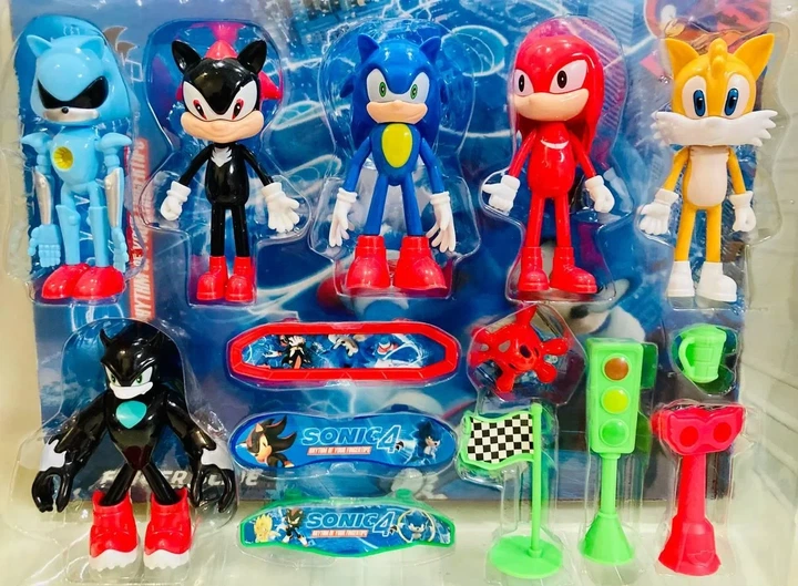 Игрушки Супер Соник набор фигурок Sonic 4 - изображение 2