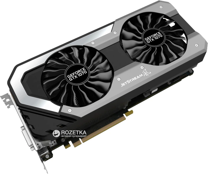 Palit GeForce GTX 1070i Super グラフィックボード Видеокарта Palit PCI-Ex GeForce GTX 1070 Ti Dual 8GB GDDR5 (256bit