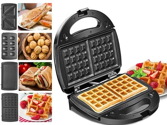 Мультимейкер 4 В 1 Crownberg Cb-1076 700-800 Вт Гриль