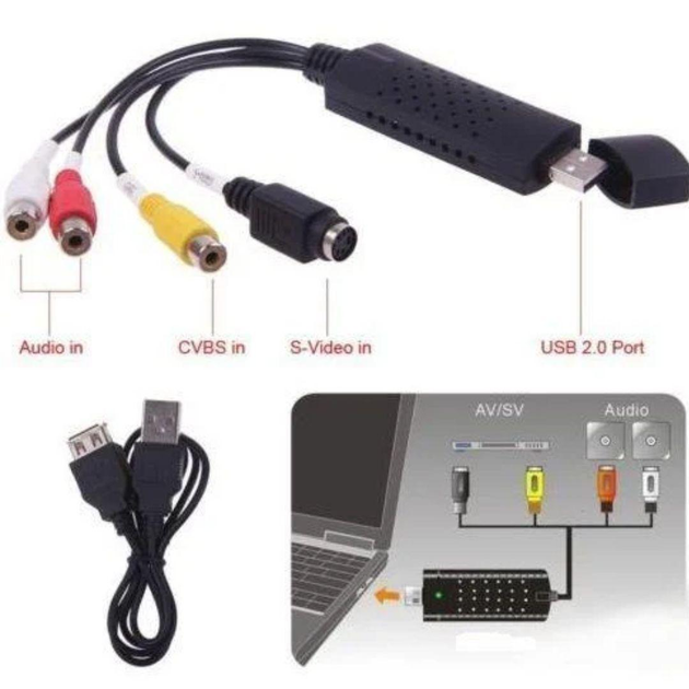 USB карта видеозахвата EasierCap MS2106 для цифровой записи видео 670271 - изображение 4