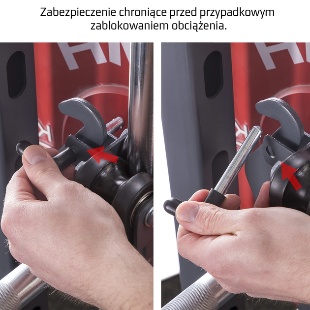 Тримач для жиму ногами HMS Cyklop 2 UWN070 (5907695588569)   - зображення 10