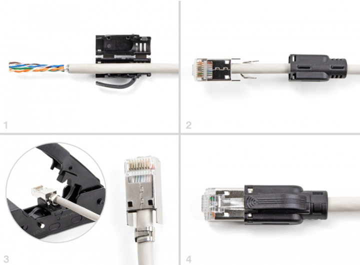 Złącze Delock RJ-45 Cat 6 25 szt. Clear (4043619669905) - obraz 4