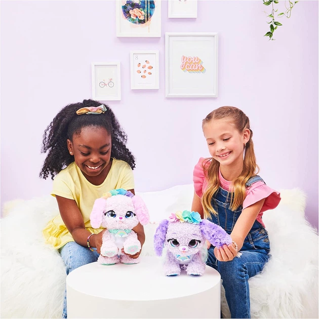 Интерактивная плюшевая игрушка Щенок сюрприз Present Pets Fairy Puppy Interactive Surprise Plush Toy Spin Master (6061376) - изображение 8