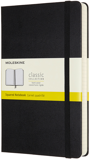 Notatnik Moleskine Classic Expanded 13 x 21 cm 400 stron w linię Black (8058647628011) - obraz 1