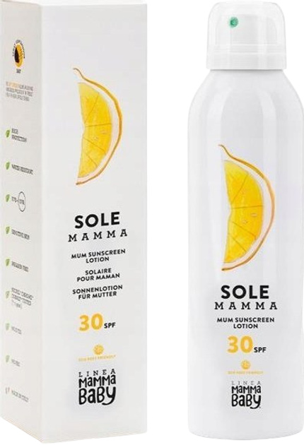 Balsam do ciała z filtrem przeciwsłonecznym Linea Mamma Baby Sole Mamma Mum SPF 30 150 ml (8006435002925)  - obraz 1