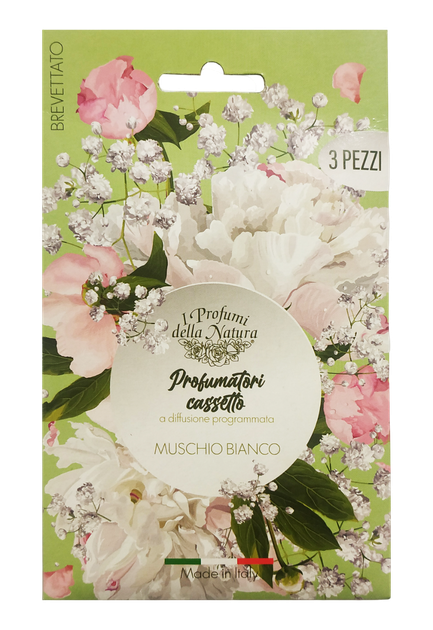 Комплект ароматическое саше Vinove Geca Perfumed Sachets Белый мускус 2 шт (km-6013) - изображение 2