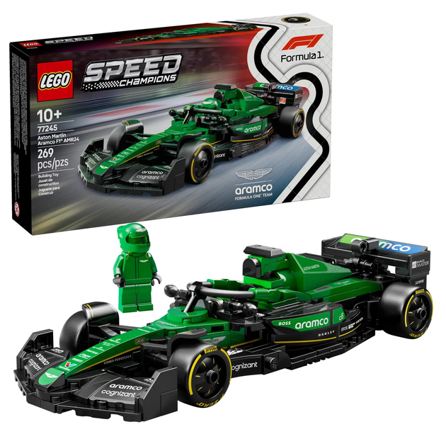 Конструктор LEGO Speed Champions Болід F1 Aston Martin Aramco AMR24 269 елементів (77245) - зображення 2