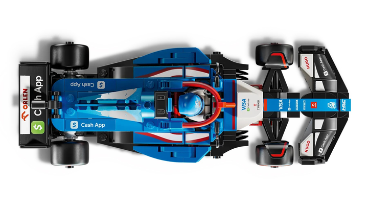 Конструктор LEGO Speed Champions Болід F1 Visa Cash App RB VCARB 01 248 елементів (77246) - зображення 6