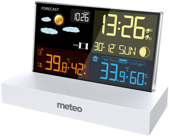 Stacja pogodowa Meteo SP110B White (05SP110B) - obraz 2