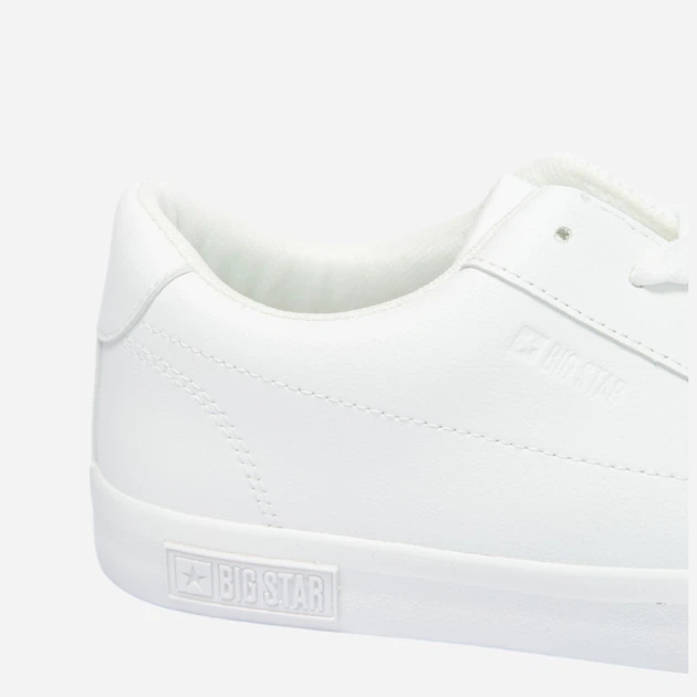 Чоловічі кеди низькі Big Star Nn174250 101 42 Білі (5900714730987) - зображення 6