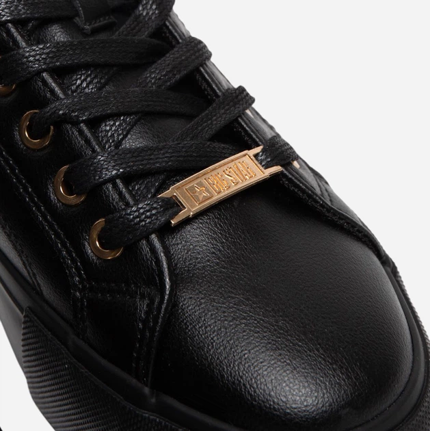 Sneakersy damskie do kostki Big Star Nn274A850 906 41 Czarne (5900714849511) - obraz 3