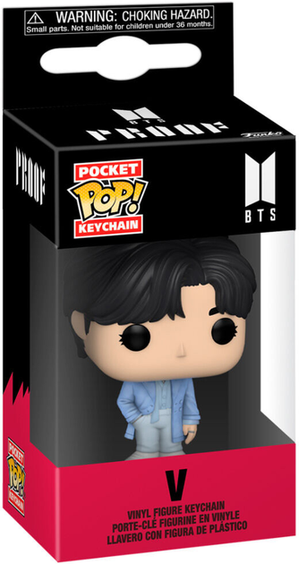 Brelok do kluczy Funko Pocket POP BTS V (889698725750) - obraz 1