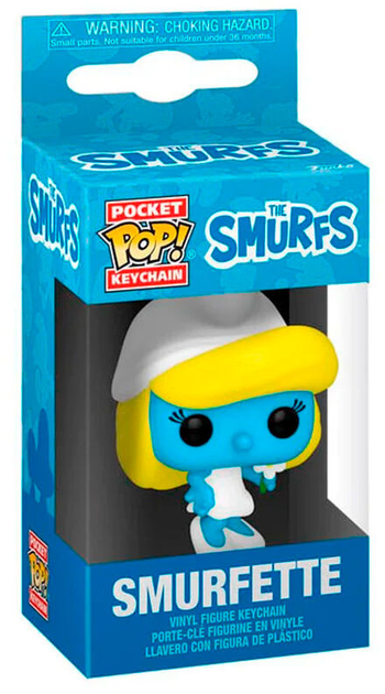 Brelok do kluczy Funko Pocket POP The Smurfs Smurfette (889698792561) - obraz 1