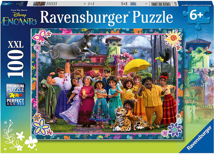 Пазл Ravensburger Disney Encanto 49 x 36 см 100 деталей (4005556133420) - зображення 1