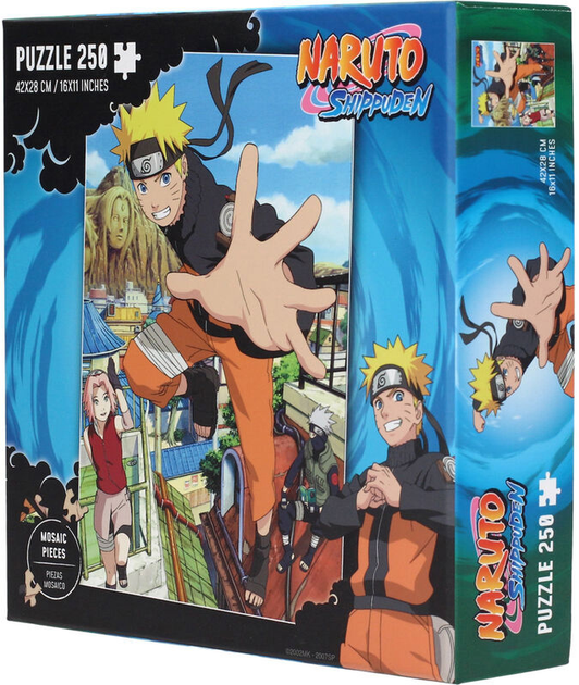 Puzzle Sd Toys Naruto Shippuden Group 42 x 28 cm 250 elementów (8435450258961) - obraz 1