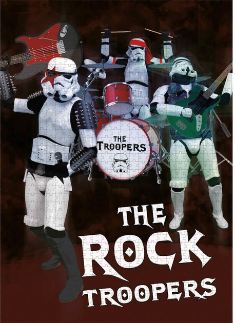 Puzzle Sd Toys Original Stormtrooper The Rock Troopers 68 x 48 cm 1000 elementów (8435450241178) - obraz 2