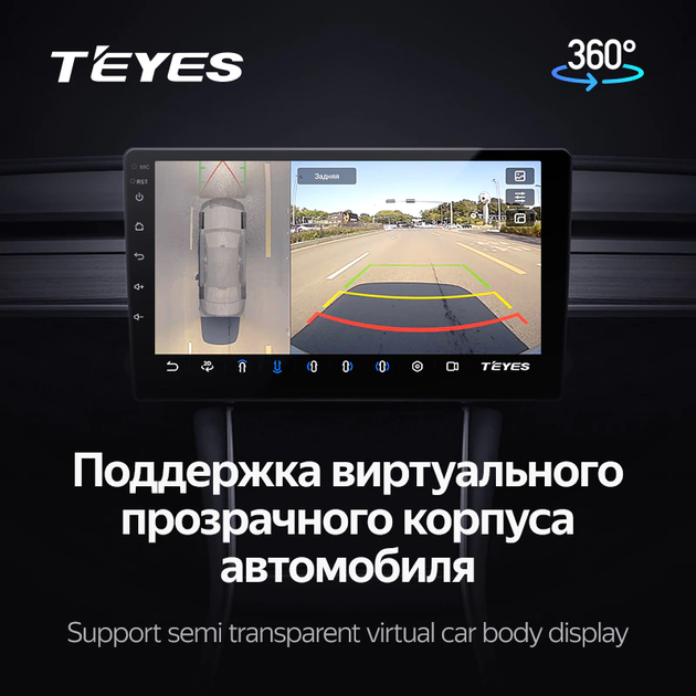 TEYES камеры кругового обзора 360° объемного вида 3D - изображение 4