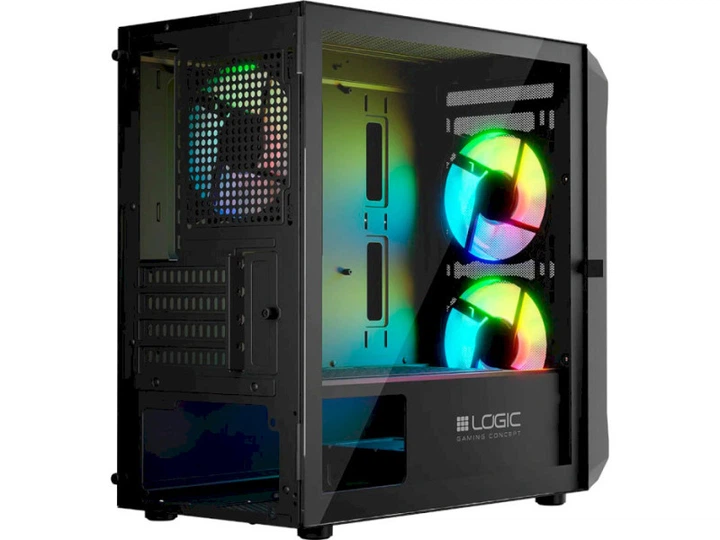 Корпус Logic Concept Portos ARGB Mini Black (AM-PORTOS-10-0000000-0002) - изображение 8