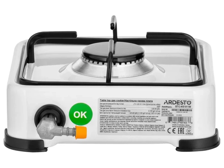 Настільна плита Ardesto GTC-NS1011W - изображение 5