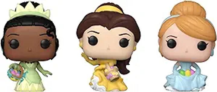 Набір фігурок Funko Pocket Pop Принцеси Діснея Попелюшка Тіана Белла 4 см 3 шт (889698764438) - зображення 2