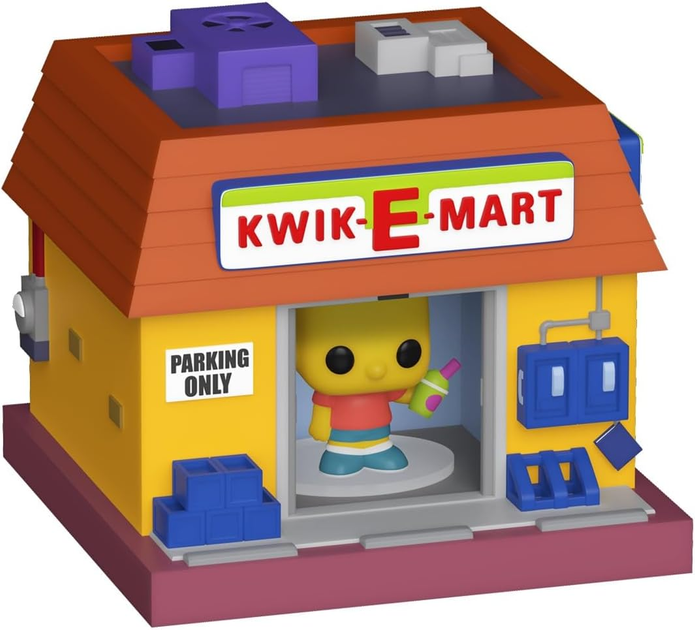 Фігурка Funko Bitty POP Town Simpsons Барт Сімпсони та Kwik-E-Mart 2.5 см (889698836845) - зображення 2