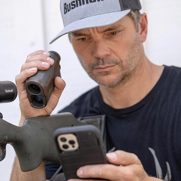 Далекомір Лазерний Тактичний Bushnell Bone Collector 1800 6x25 Brown з балістичним калькулятором - зображення 7