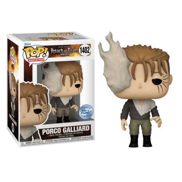 Figurka Funko POP Attack On Titan Porco Galliard Exclusive 9 cm (889698712514) - obraz 2