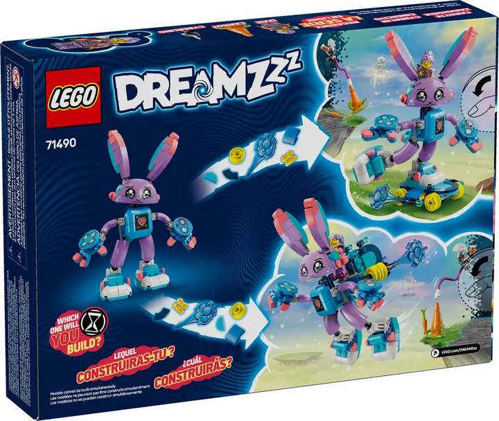 Конструктор LEGO DREAMZzz Іззі та геймерський Бунчуро 252 елементи (71490) - зображення 1