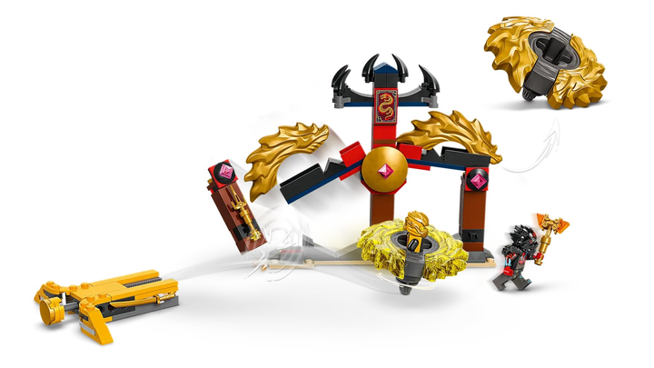 Zestaw klocków LEGO Ninjago Smocze Spinjitzu — zestaw bitewny 186 elementów (71826) - obraz 6