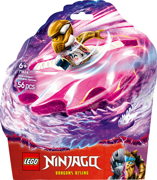 Конструктор LEGO Ninjago Дракон Сори Спін-джитсу 56 елементів (71824) - зображення 1