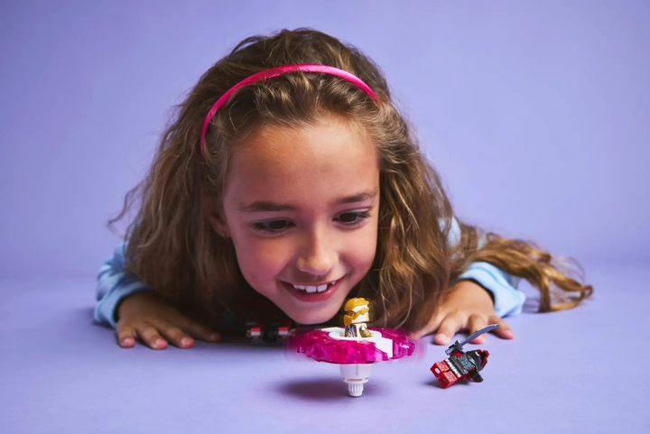 Zestaw klocków LEGO Ninjago Smoczy spinner Spinjitzu Sory 56 elementów (71824) - obraz 8