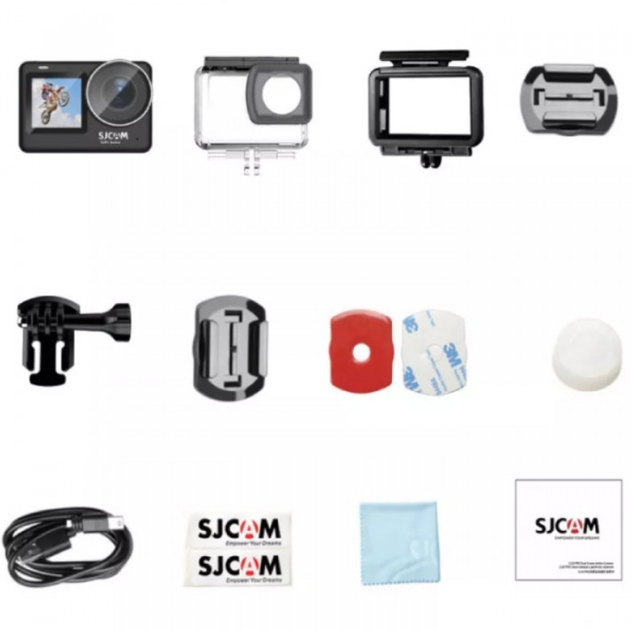 Экшн-камера SJCAM SJ11 Active 1300mAh 2.33''+ 1.3'' 3840x2160 (4K) Black (6972476162398) - изображение 6