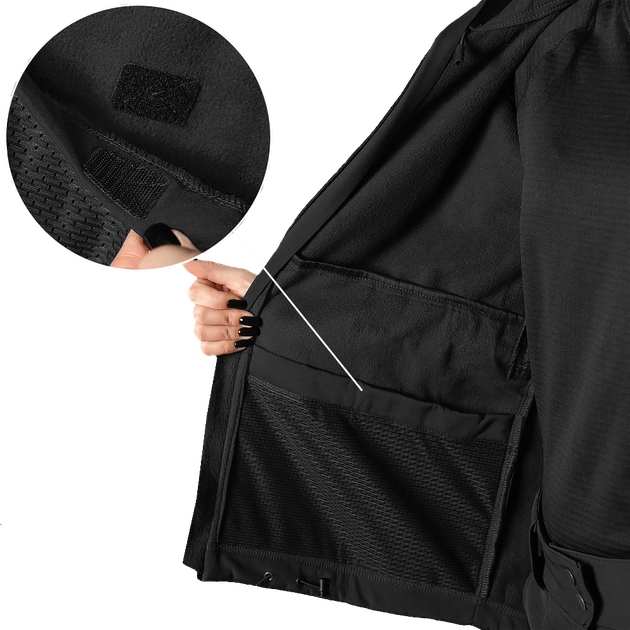 Комплект Pani SoftShell Чорний (8550), M - изображение 8