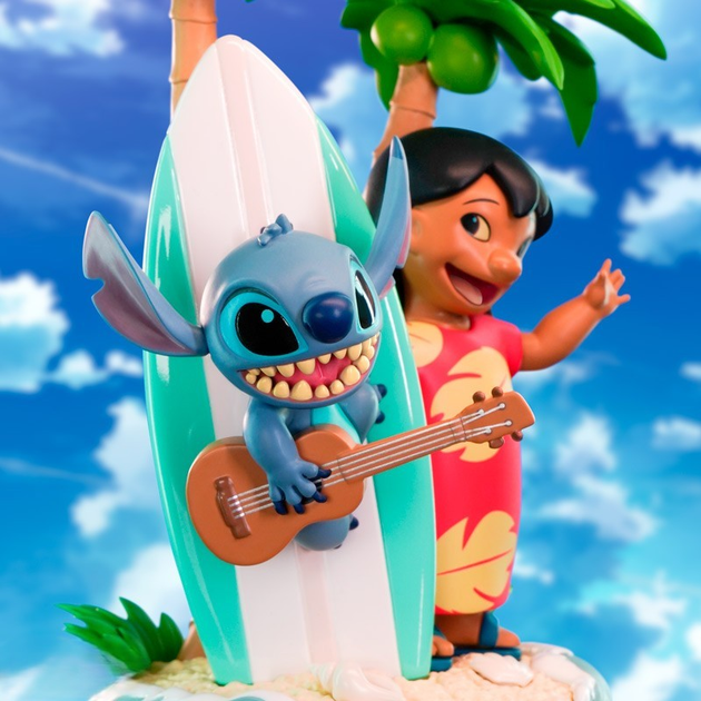 Figurka ABYstyle Disney Lilo & Stitch Surfboard 17 cm (3665361104957) - obraz 5